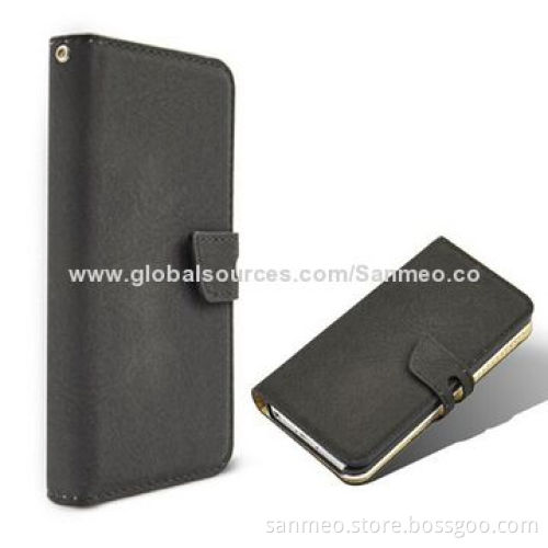 Luxury Leather Mobile Phone Case for iPhone 5/5s, Perfectly Fits the Shape, Multi-colorNew